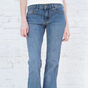 Brandy Melville / John Galt Light Wash Low-Rise Brielle 90s Jeans